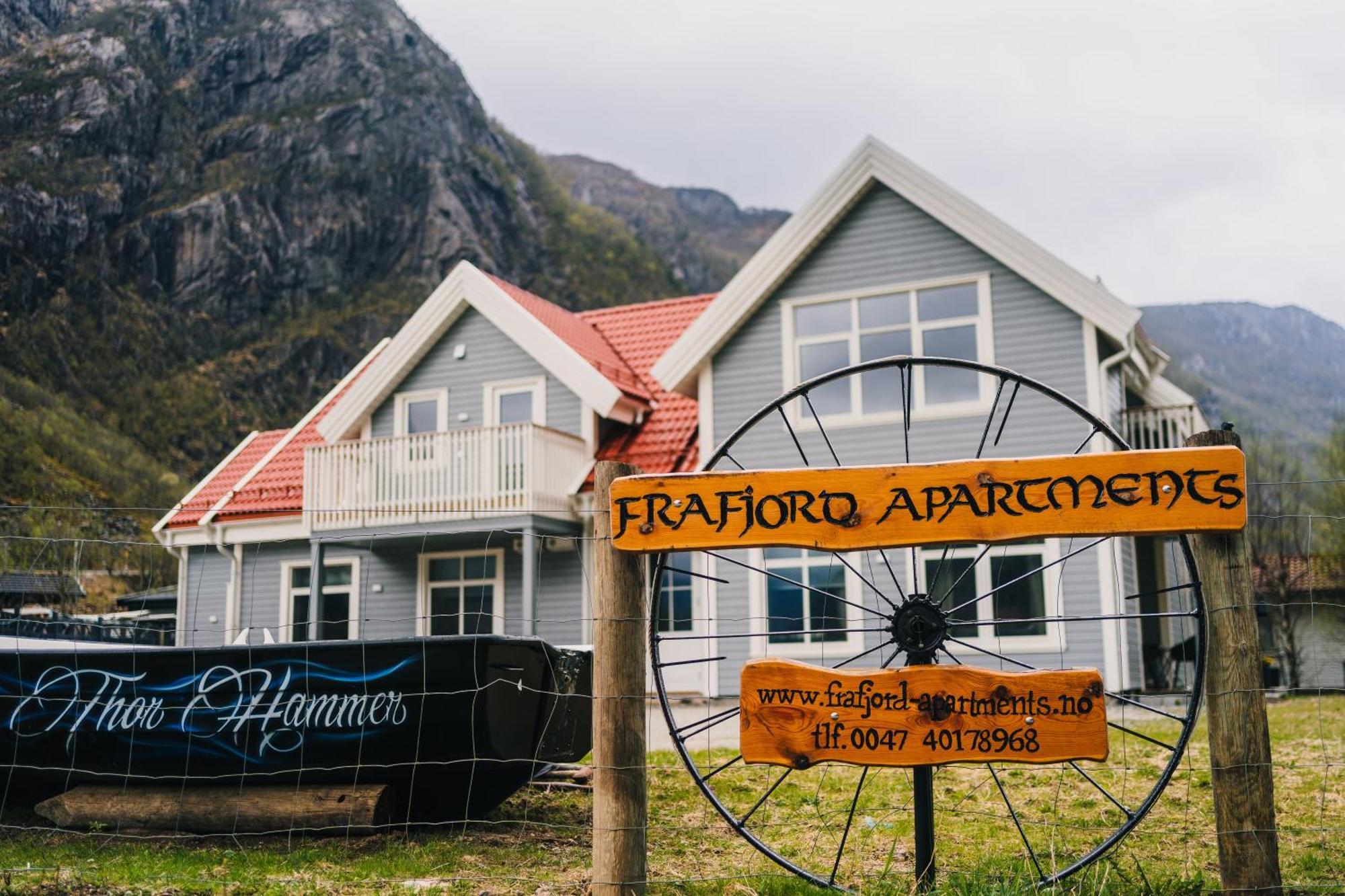 Frafjord Apartments Thor Dirdal المظهر الخارجي الصورة